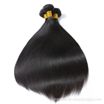 Brazilian Hair Bundle Vendors Double Weft Weave Hair Extensions Bone Straight Human Hair Bundle